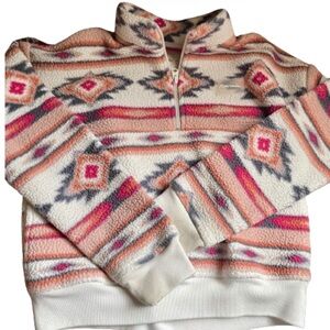 EUC | ABERCROMBIE KIDS Girls Size 11/12 Fleece Pullover